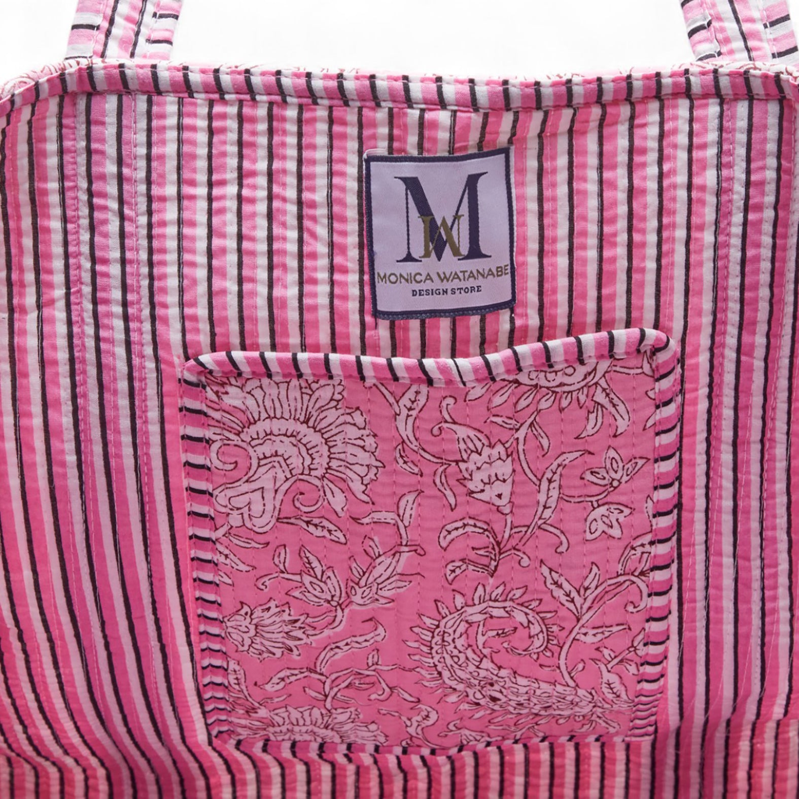 TOTE BAG LYON ROSA 100% COTTON