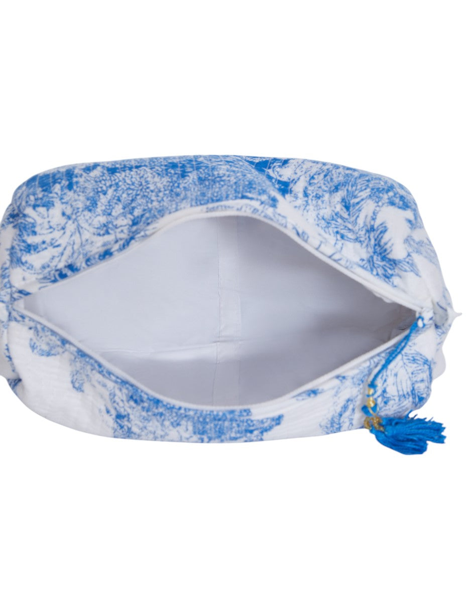 KIT DE 3 COSMETIQUERAS "PARIS AZUL"