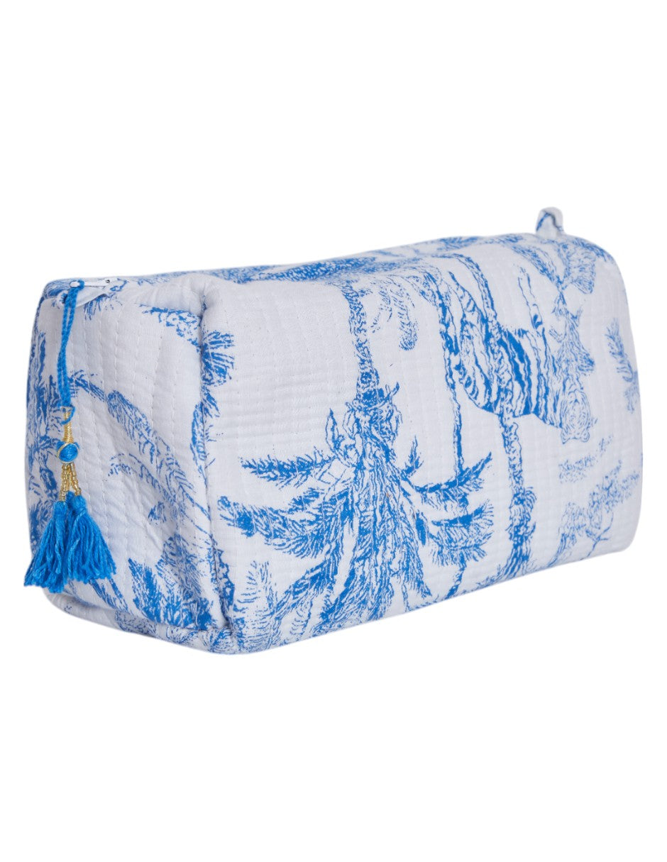 KIT DE 3 COSMETIQUERAS "PARIS AZUL"