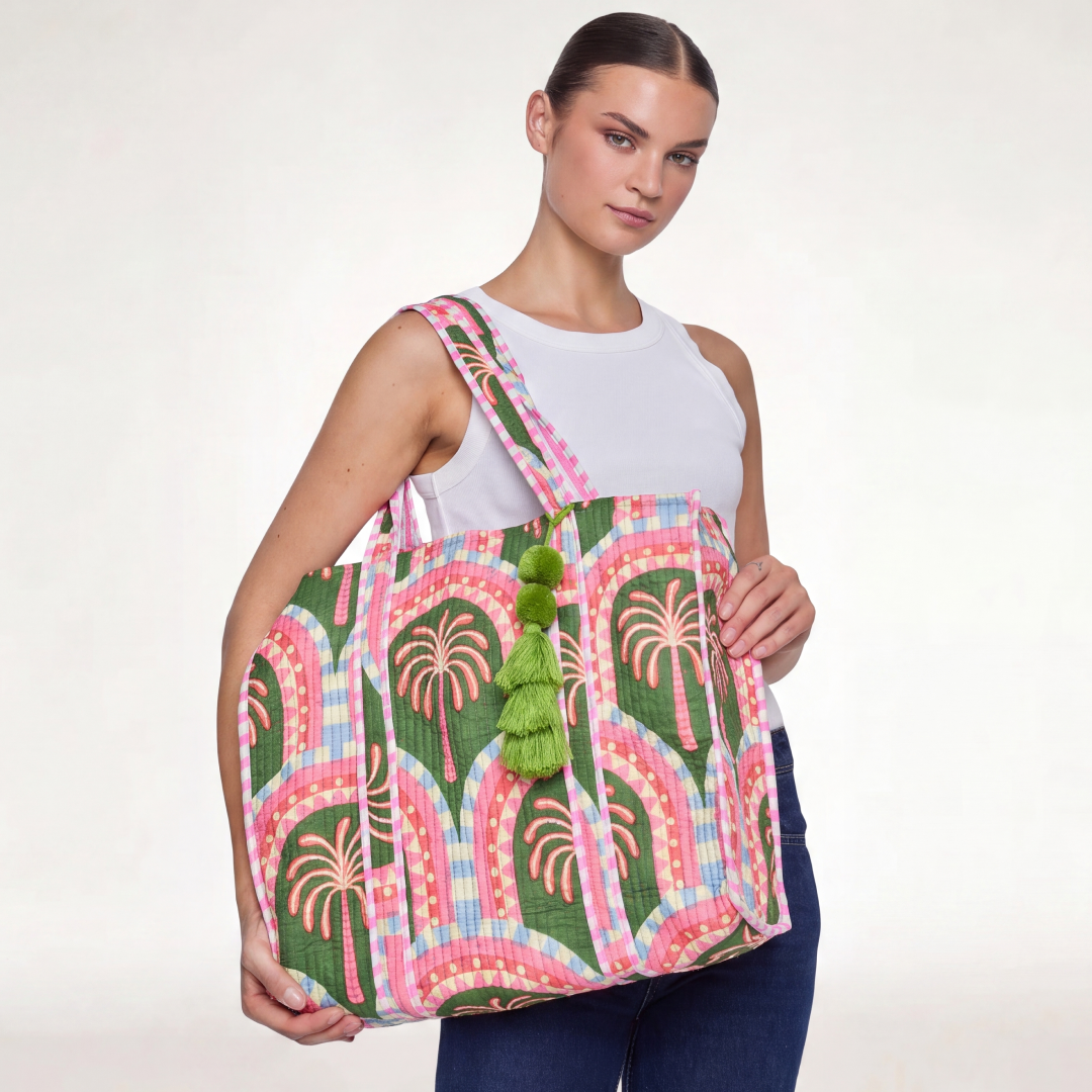 "THE PALMS" TOTE BAG
