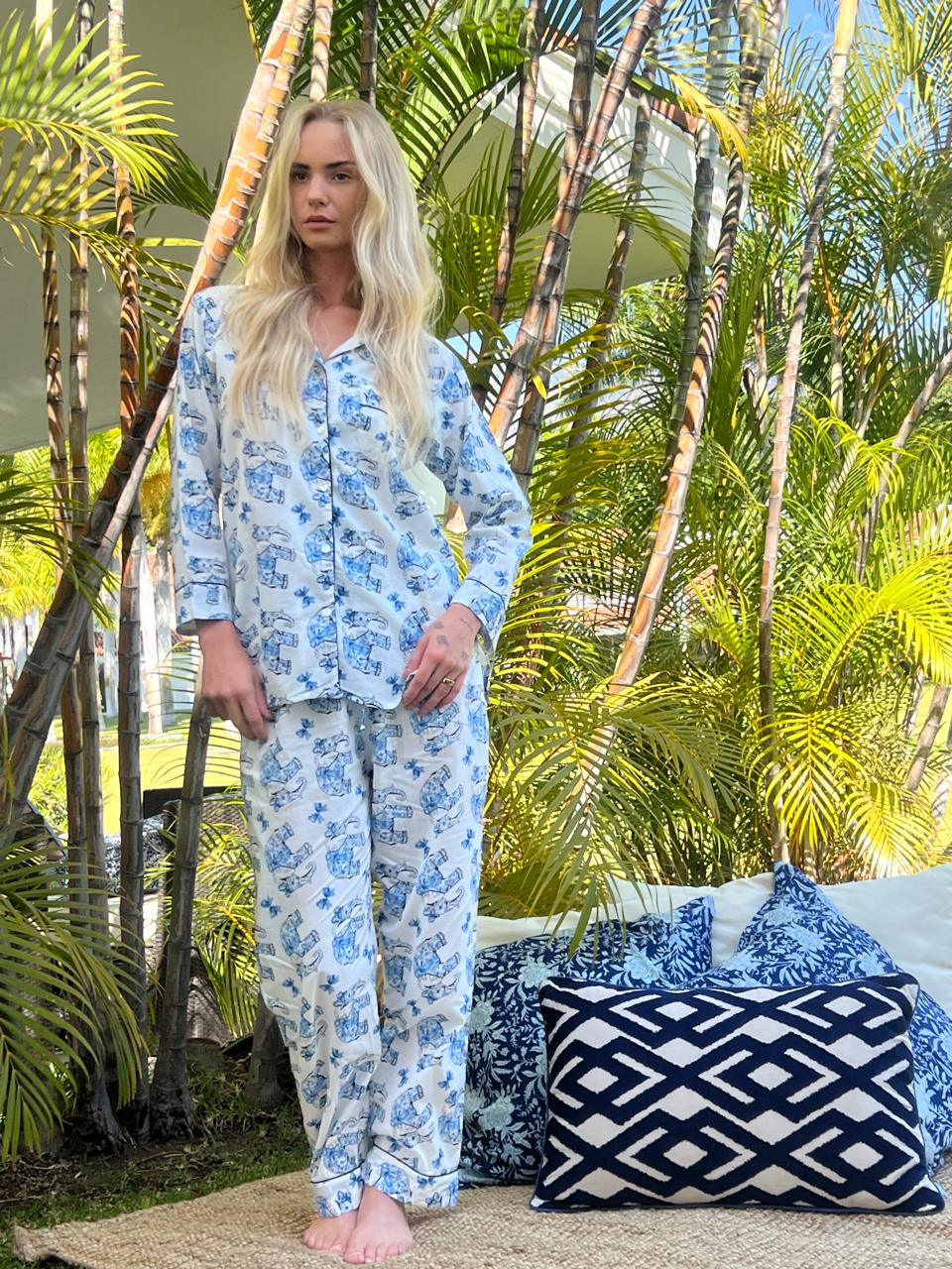 PIJAMA "LOOK" CON PANTALON