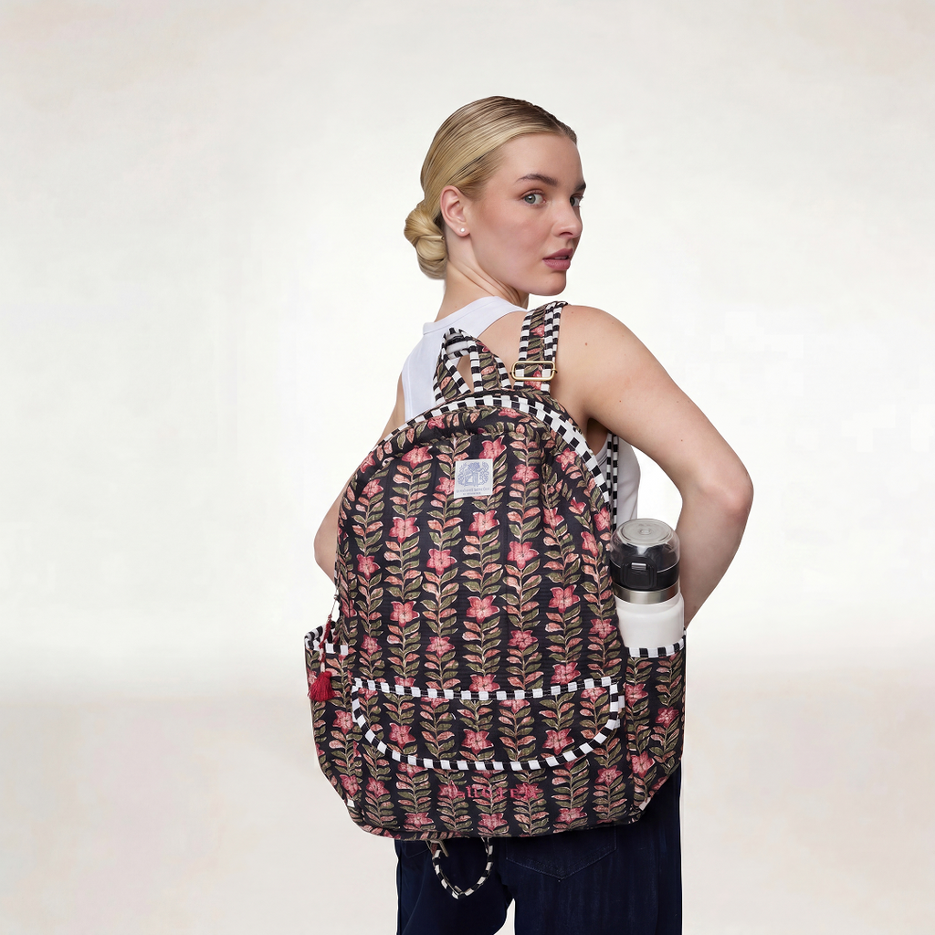 BACK PACK "NOIR GARDEN"