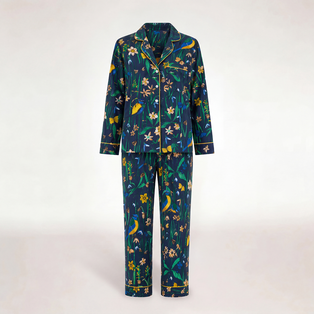 "BLUE BIRD MEDOW" PAJAMA
