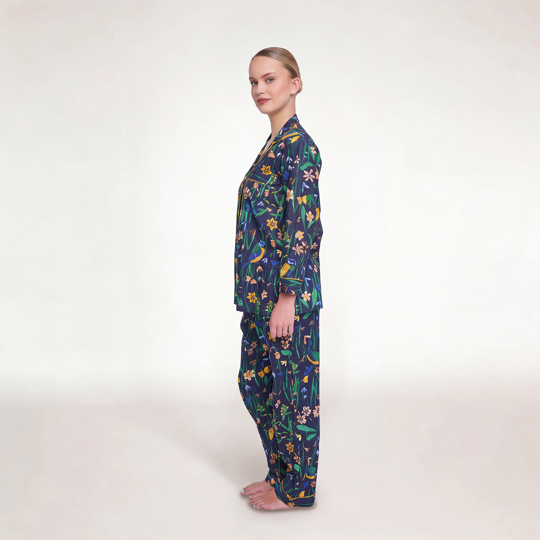 "BLUE BIRD MEADOW" PAJAMA