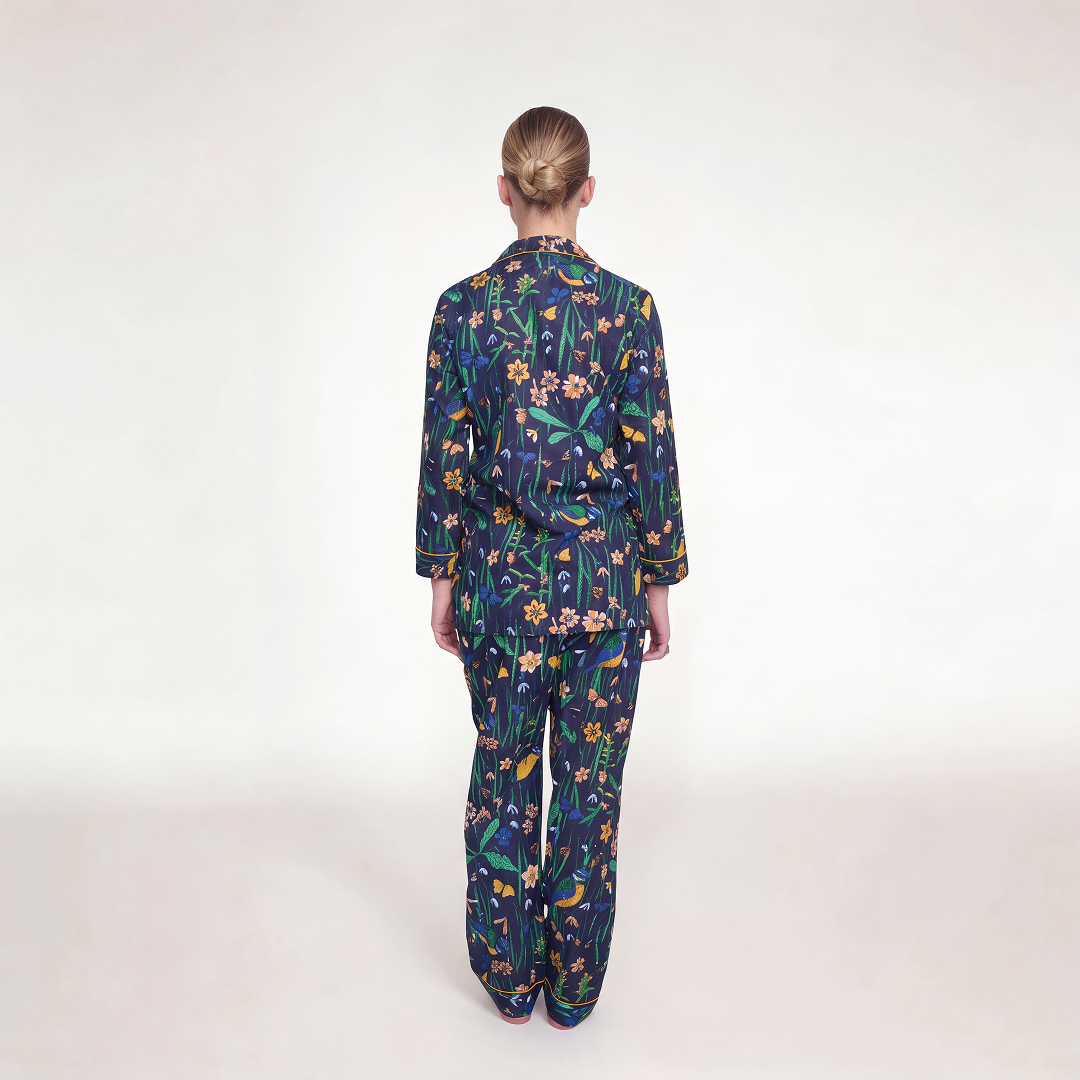 "BLUE BIRD MEADOW" PAJAMA