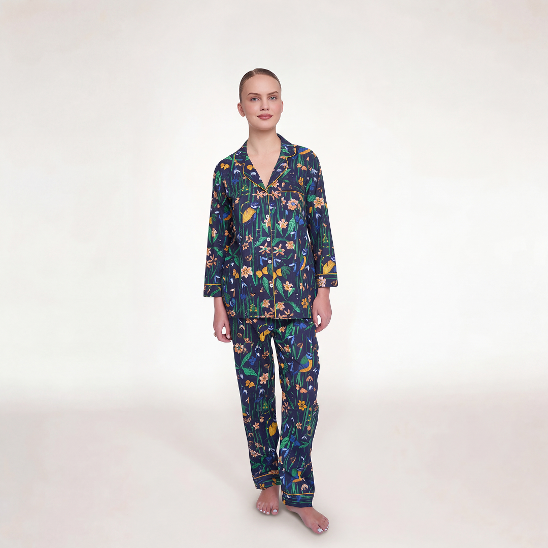 "BLUE BIRD MEADOW" PAJAMA