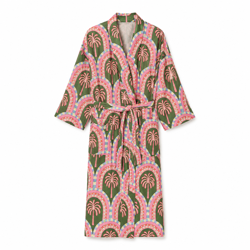 "THE PALMS" ROBE