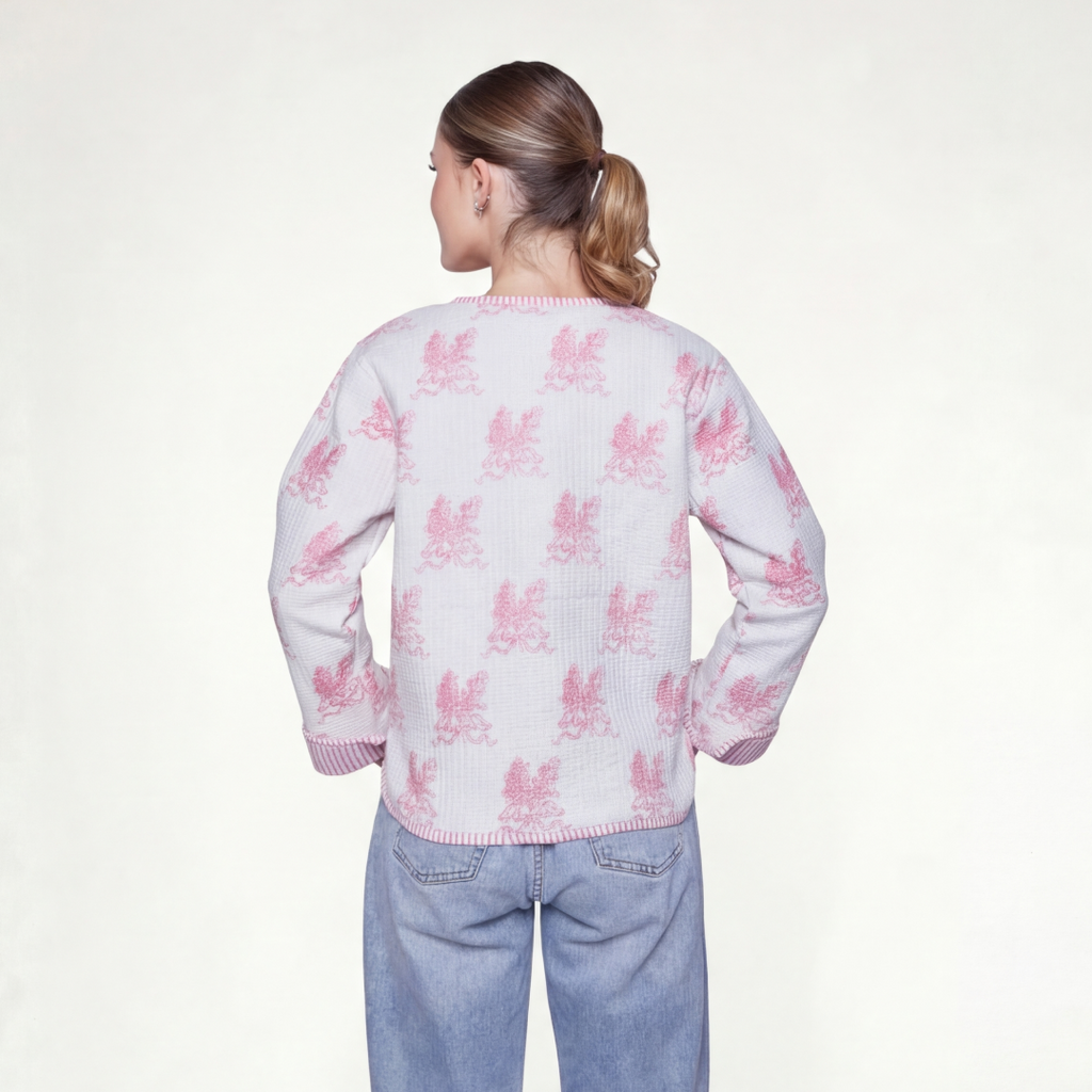 CHAMARRA DOBLE VISTA TOULOUSE ROSE