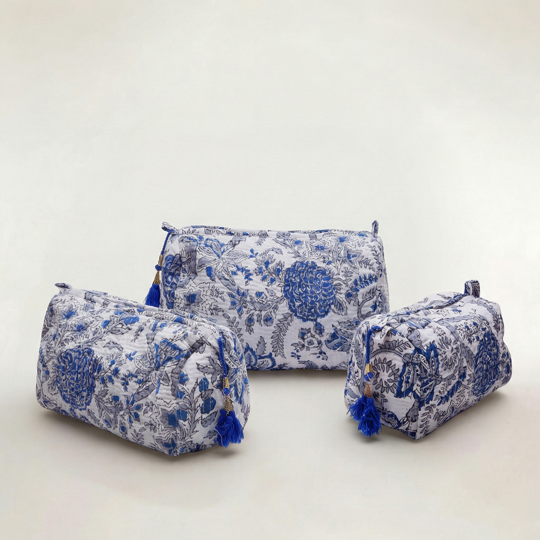 KIT DE 3 COSMETIQUERAS "NIKKI"