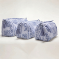 KIT DE 3 COSMETIQUERAS "ST. TROPEZ"