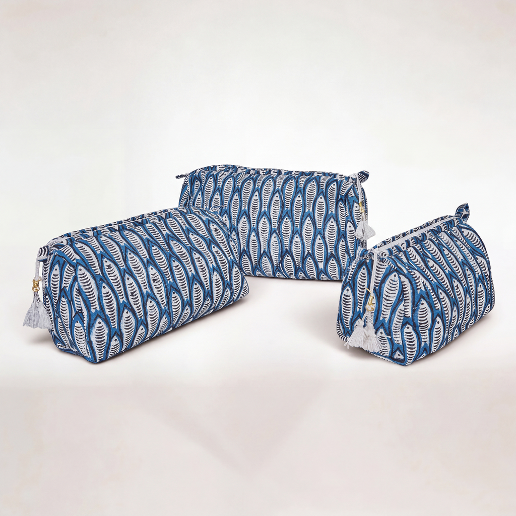 "UNDER THE SEA" COSMETIC BAG