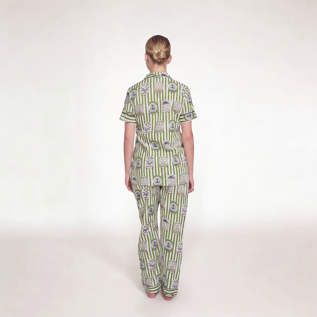 "GREEN GARDEN HOUSE" PAJAMA