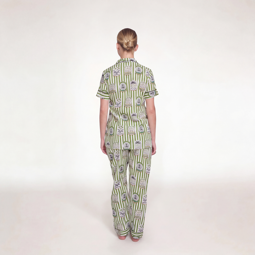"GREEN GARDEN HOUSE" PAJAMA