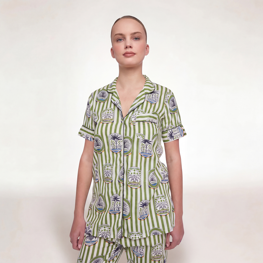 "GREEN GARDEN HOUSE" PAJAMA