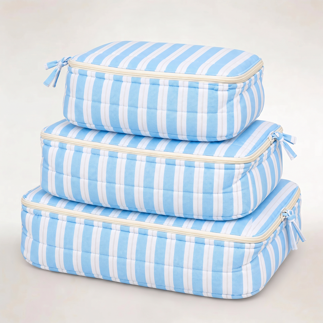 "BLUE STRIPES" PACKING CUBES