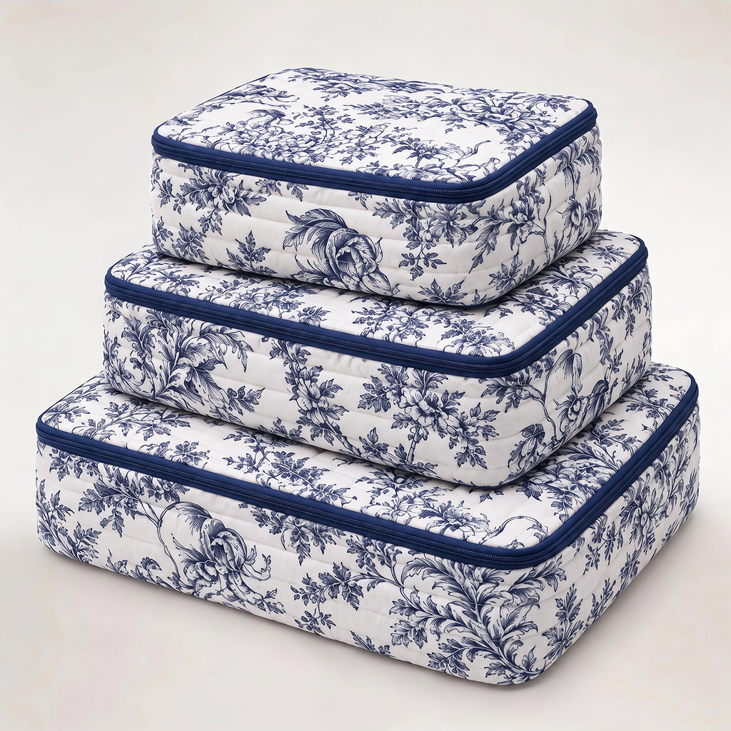 "PARIS NAVY BLUE" PACKING CUBES