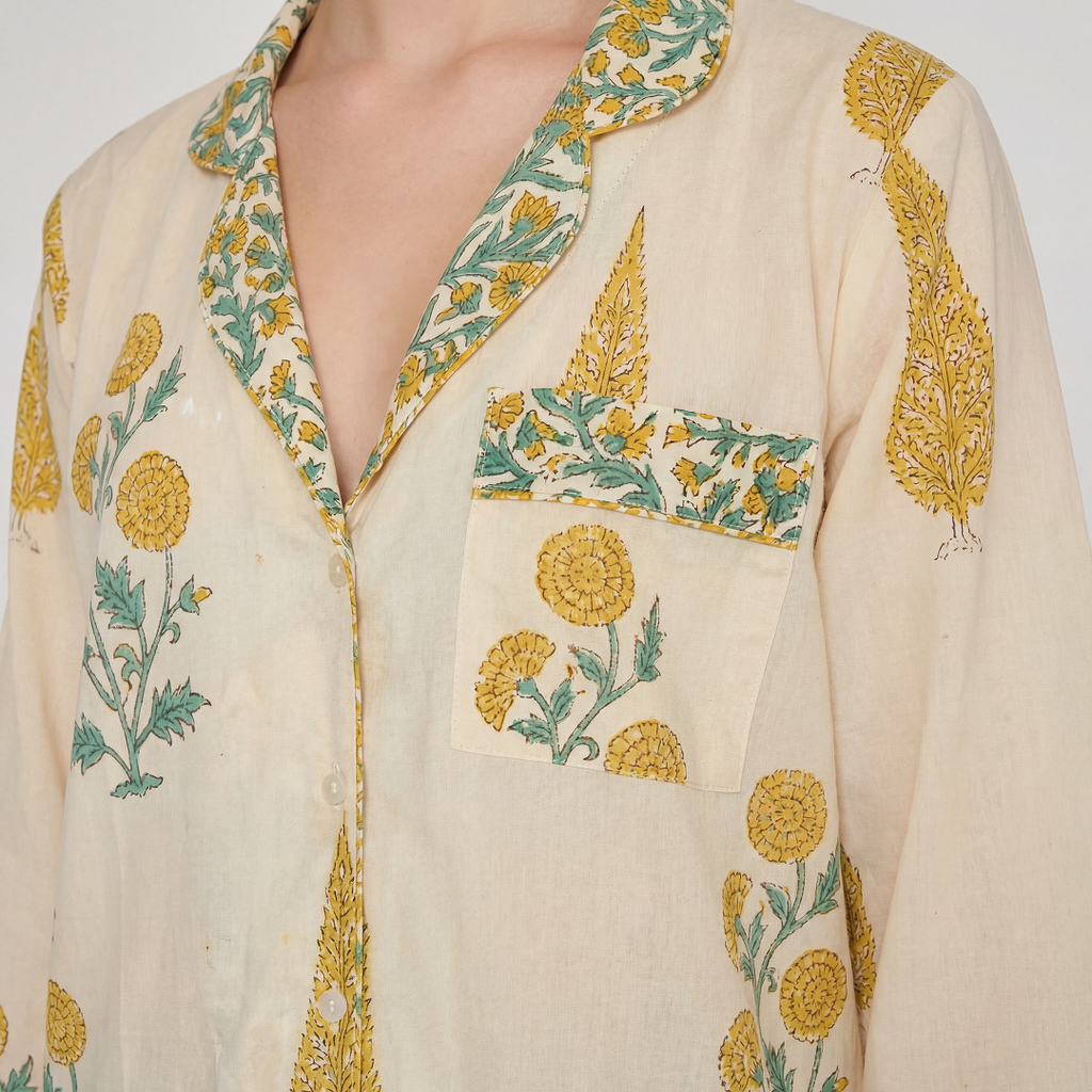 PIJAMA "BOTANICAL" CON PANTALON