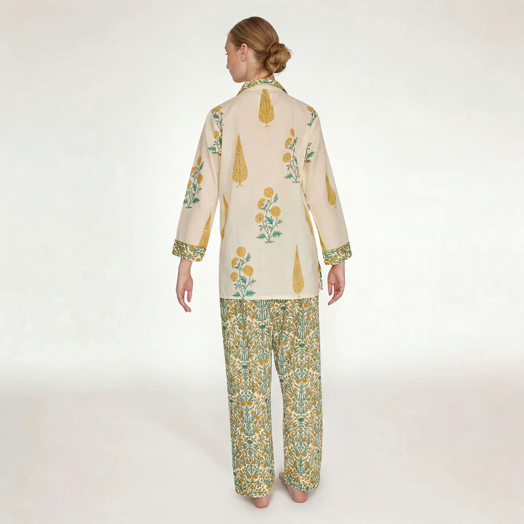 PIJAMA "BOTANICAL" CON PANTALON