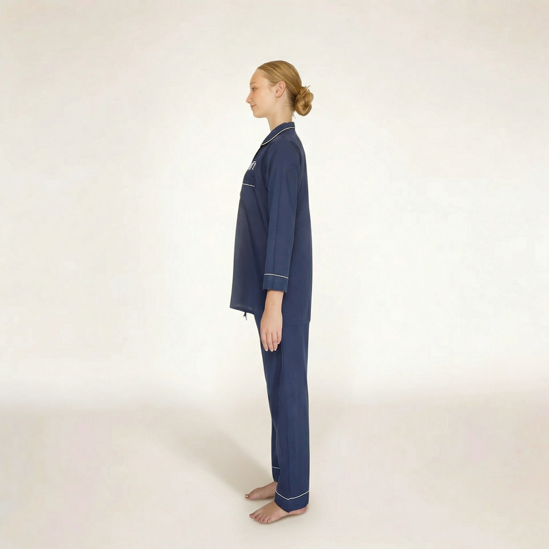 PIJAMA "CLASSIC NAVY" CON PANTALON