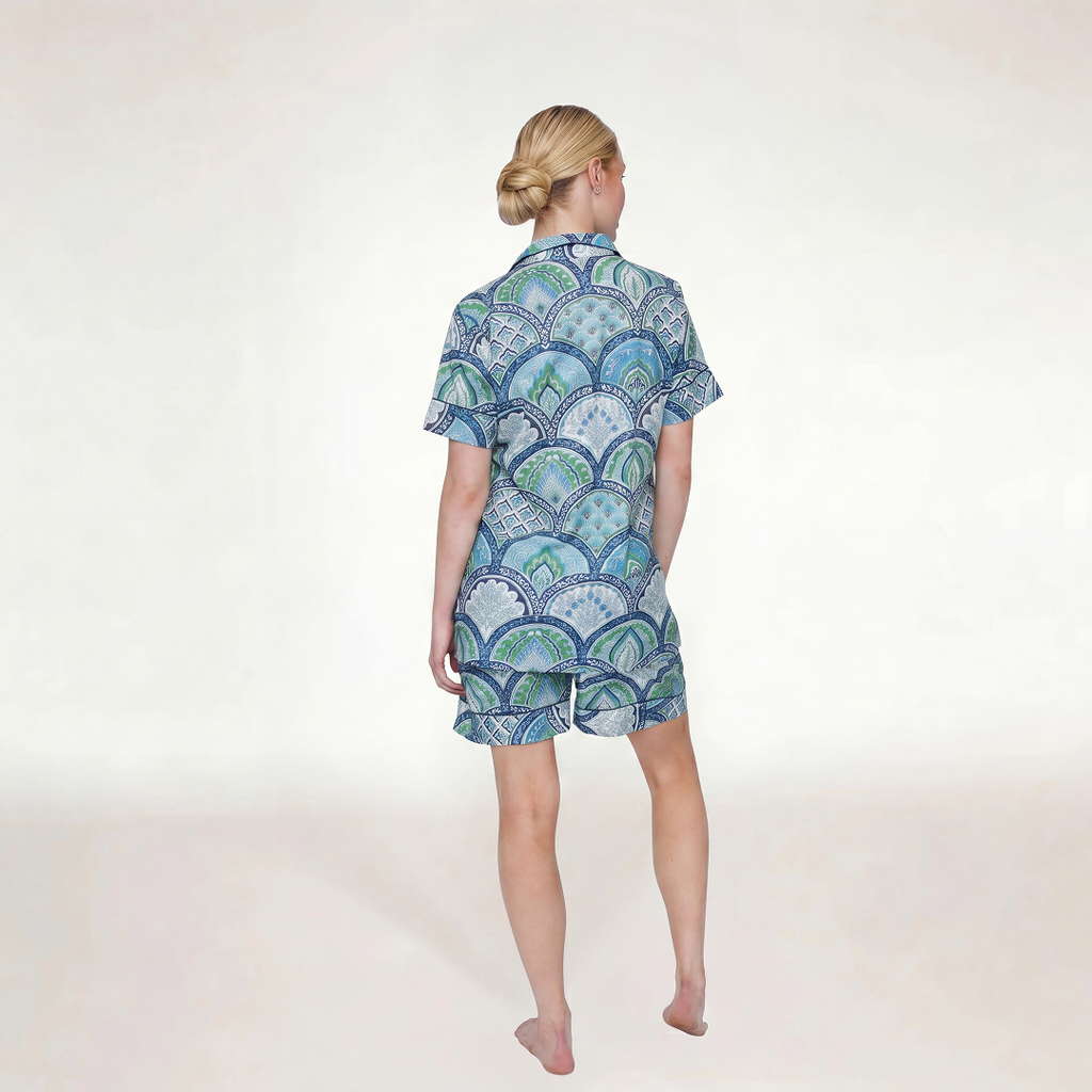 PIJAMA "HERITAGE BLUE GARDEN" SHORT SLEEVE