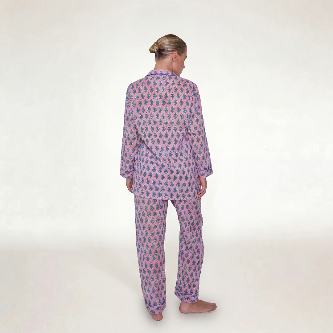 PIJAMA "LAVENDER SUMMER" CON PANTALON