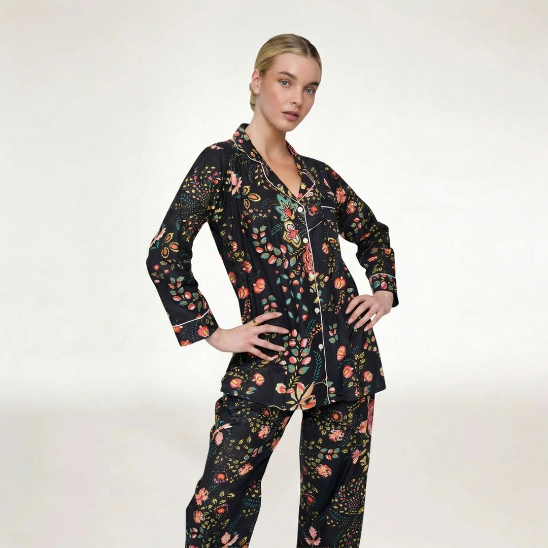PIJAMA "MIDNIGHT BLOOM"