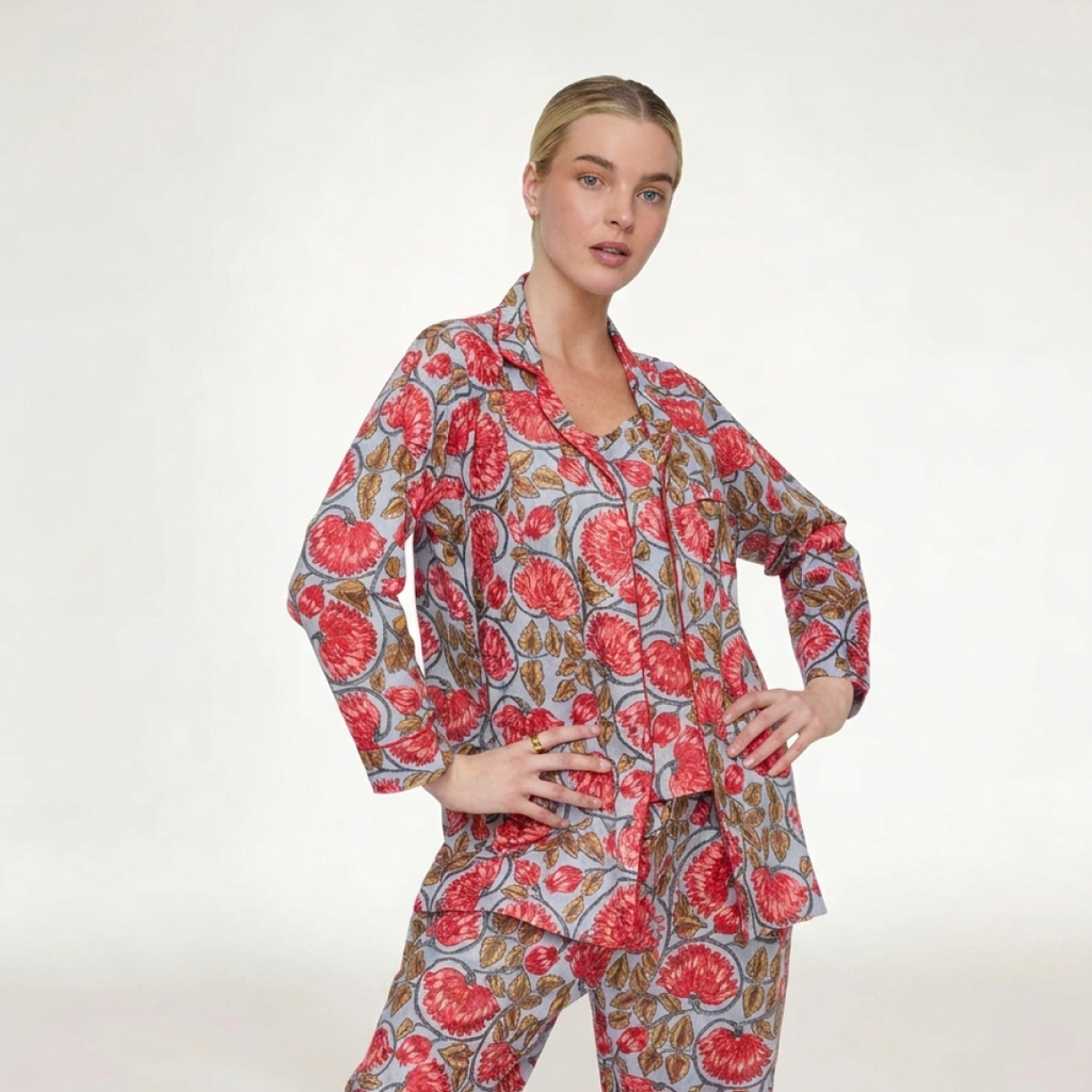PIJAMA "PALACE CORAL"