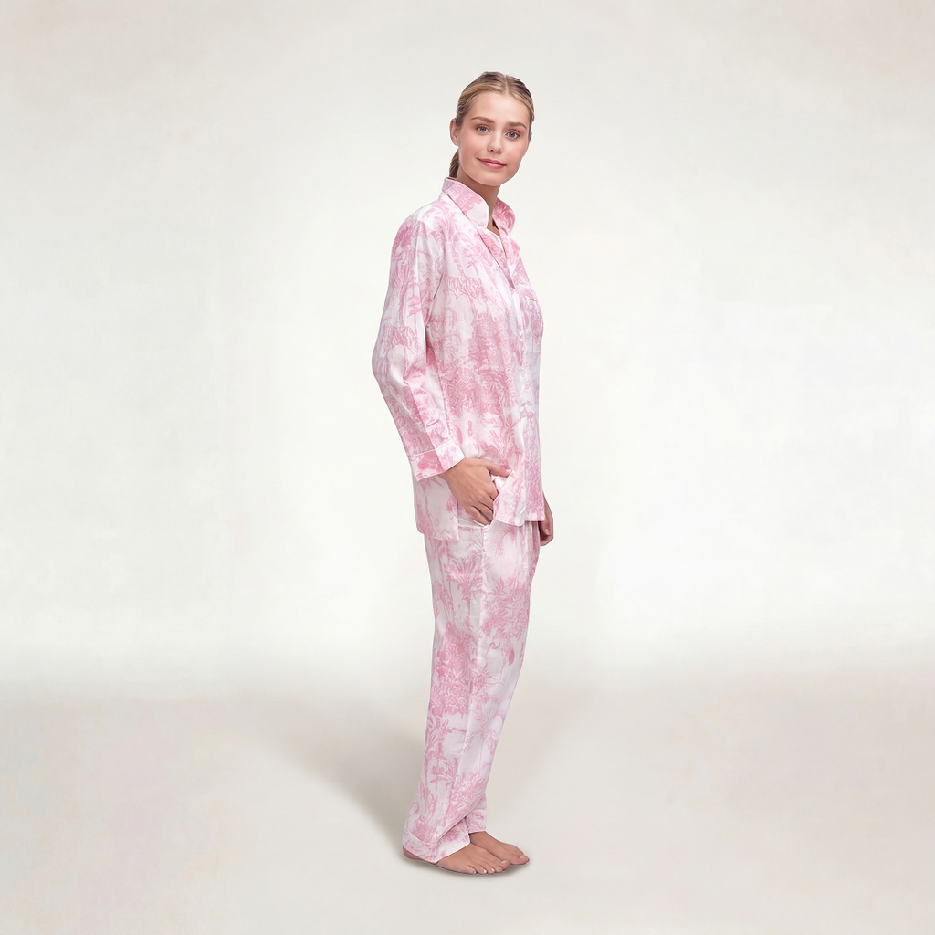 PIJAMA "PARIS ROSA" CON PANTALON