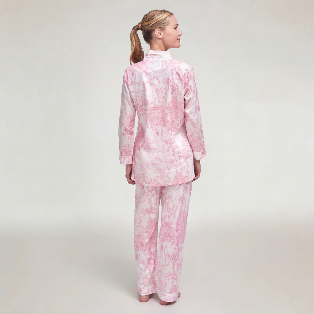 PIJAMA "PARIS ROSA" CON PANTALON