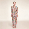 PIJAMA "PEONY/ APRICOT" CON PANTALON