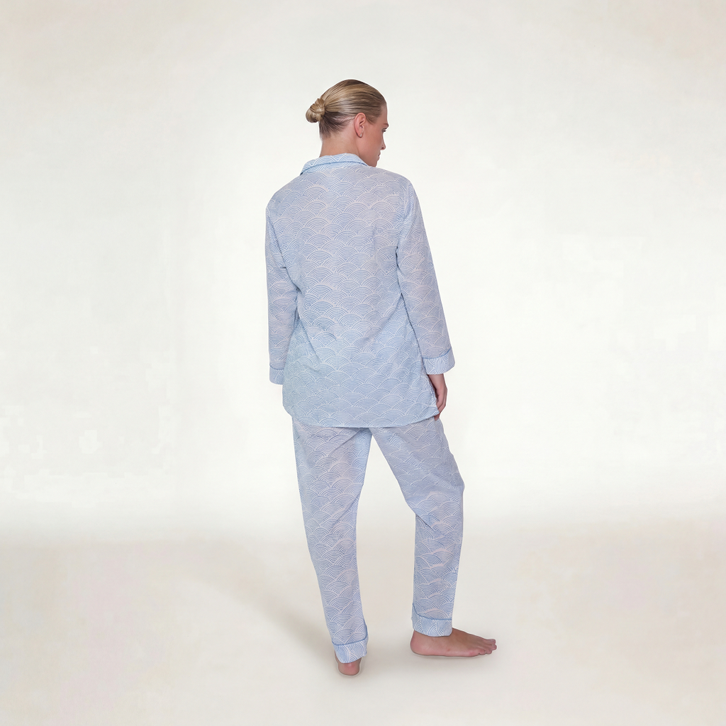 PIJAMA "RAINBOW BLUE" CON PANTALON