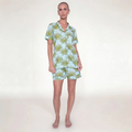 PIJAMA "VERDE BEACH" CON SHORT