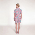 "PINK SHELLS" SHORT SLEEVE PAJAMA