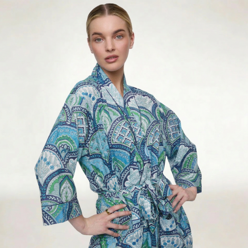 ROBE "HERITAGE BLUE GARDEN"