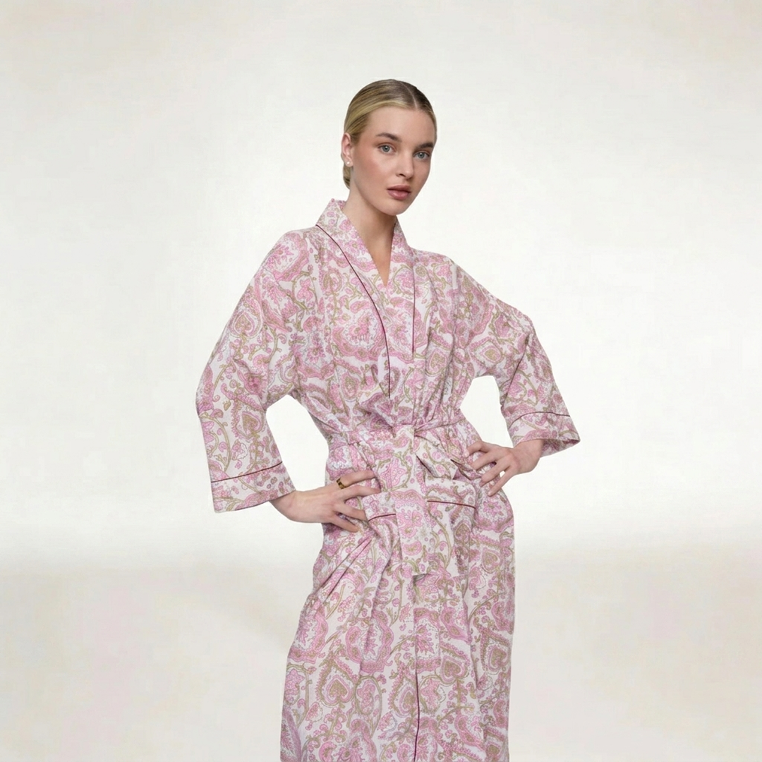ROBE "BLUSH HEARTS"