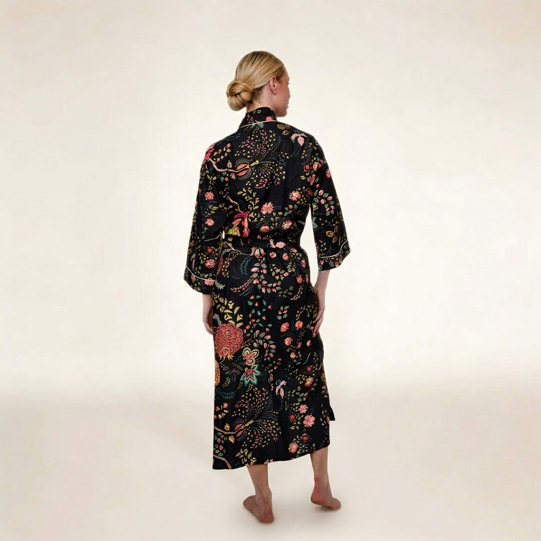 ROBE "MIDNIGHT BLOOM"