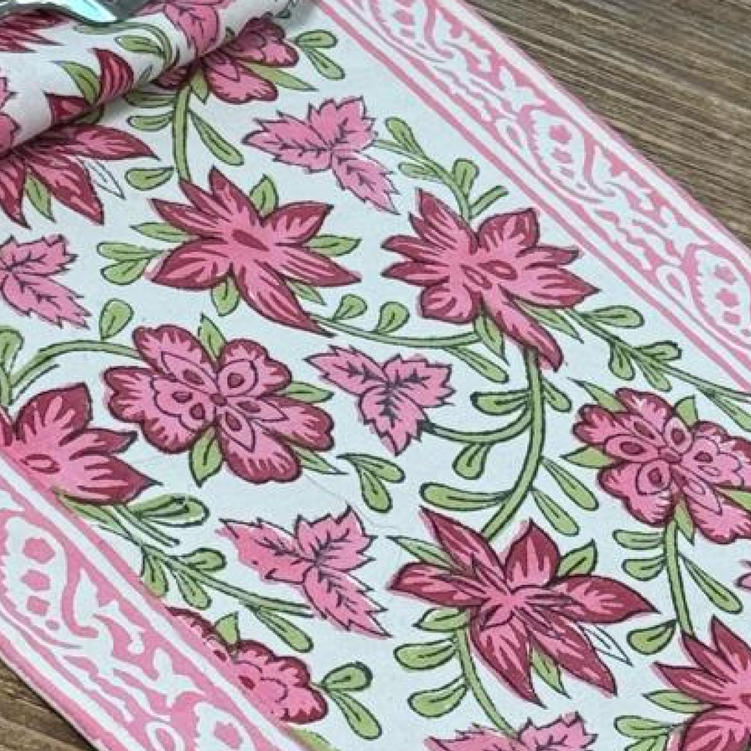 JUEGO DE 6 INDIVIDUALES "ROUGUE" CON 6 SERVILLETAS