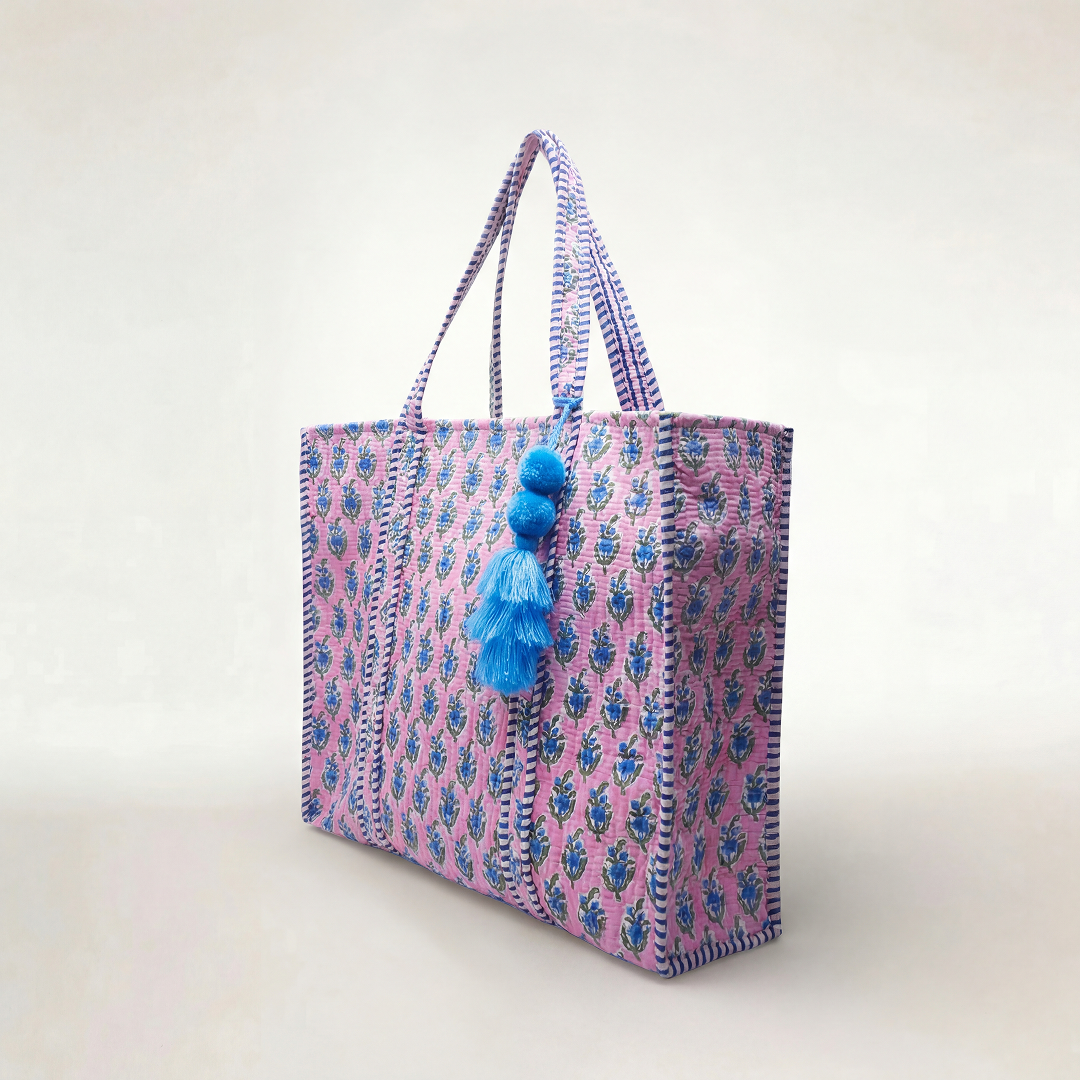 TOTE BAG "LAVENDER SUMMER"