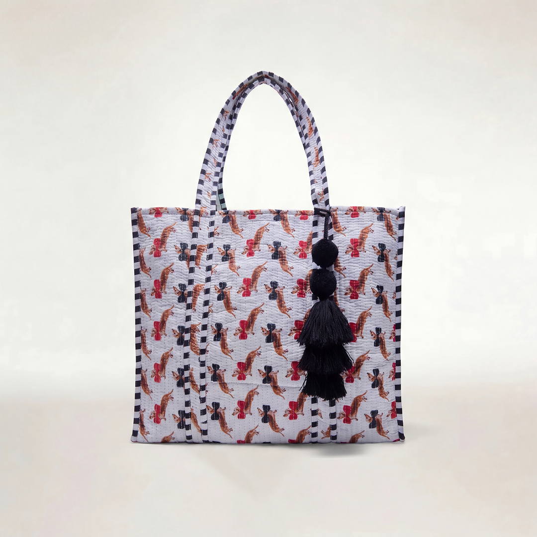 TOTE BAG PAWS 100% COTTON