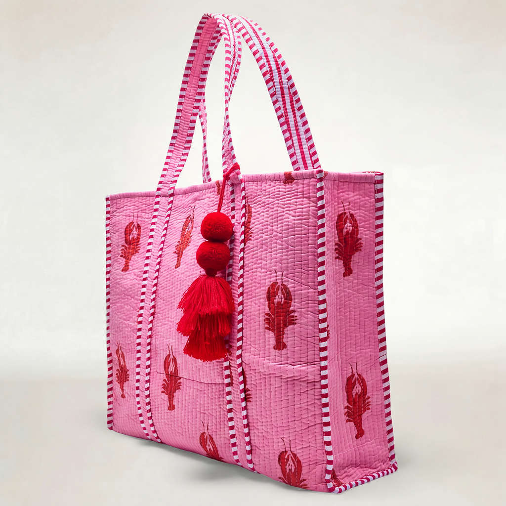 TOTE BAG THE HAMPTONS 100% COTTON