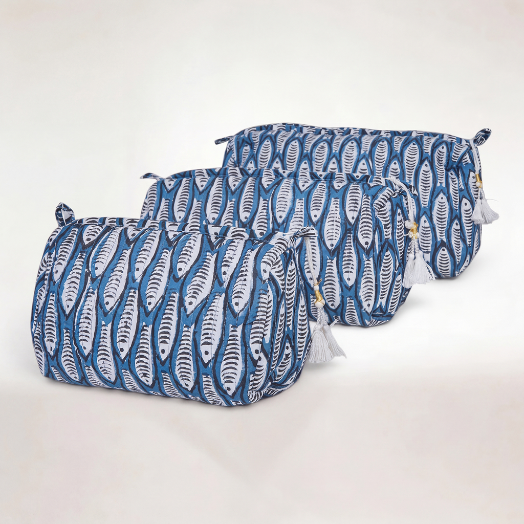 "UNDER THE SEA" COSMETIC BAG