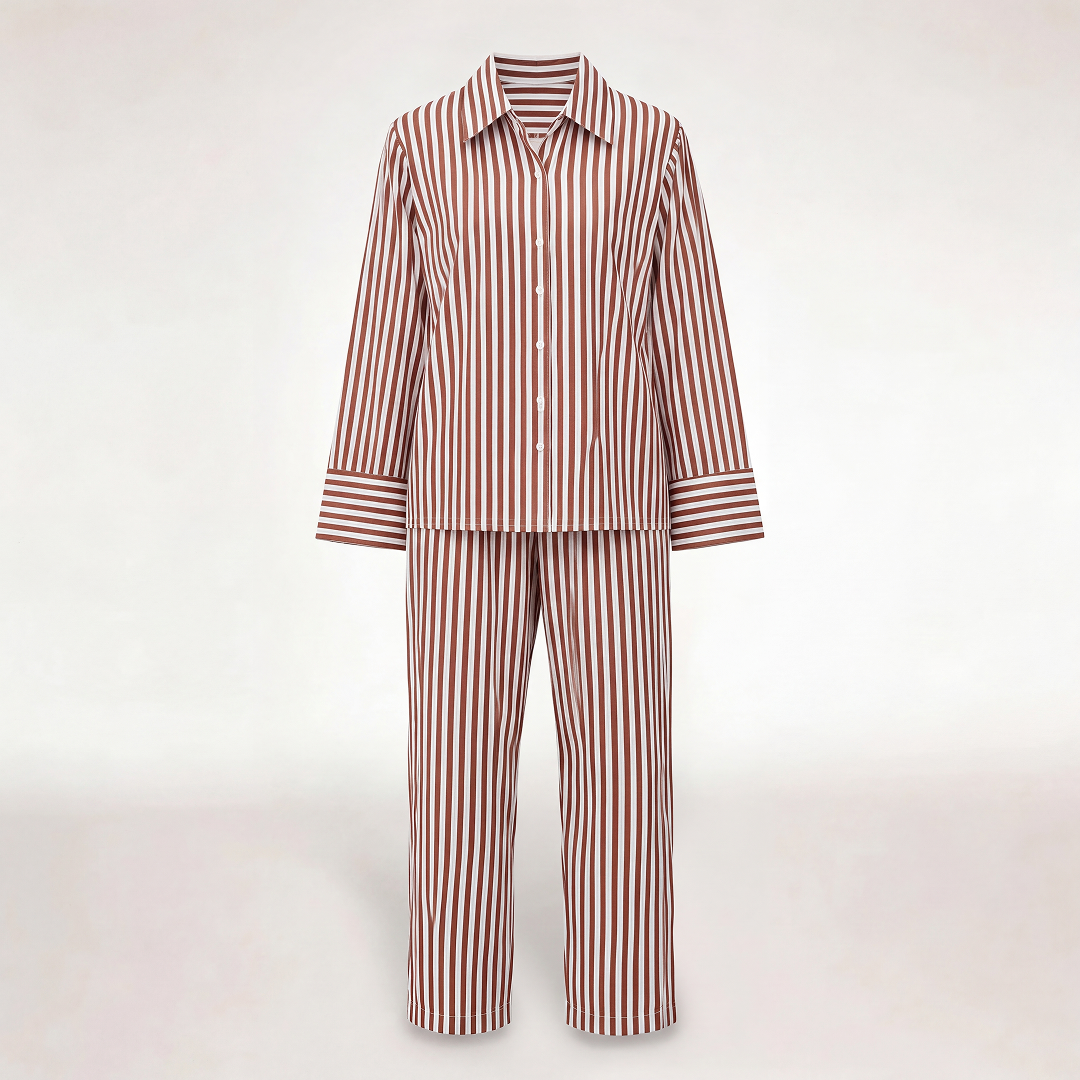 "BURUNDY STRIPES" URBAN SET