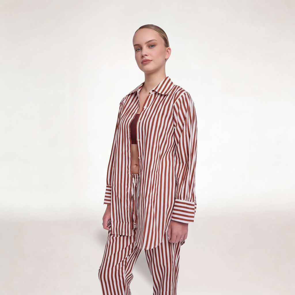 "BURGUNDY STRIPES" URBAN SET