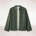 "GREEN LEOPARD" VELVET JACKET
