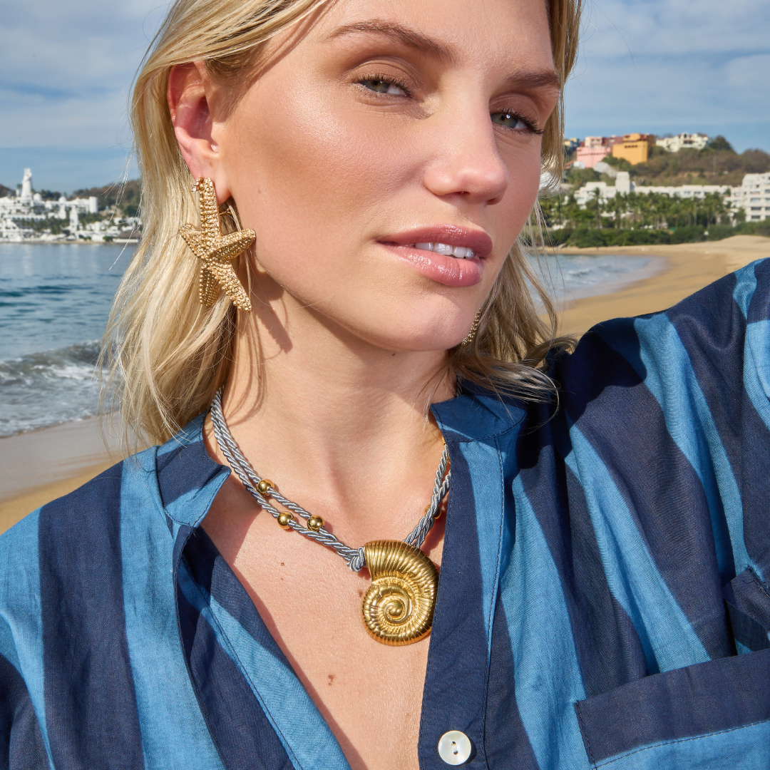 VESTIDO "STRIPES" AZUL