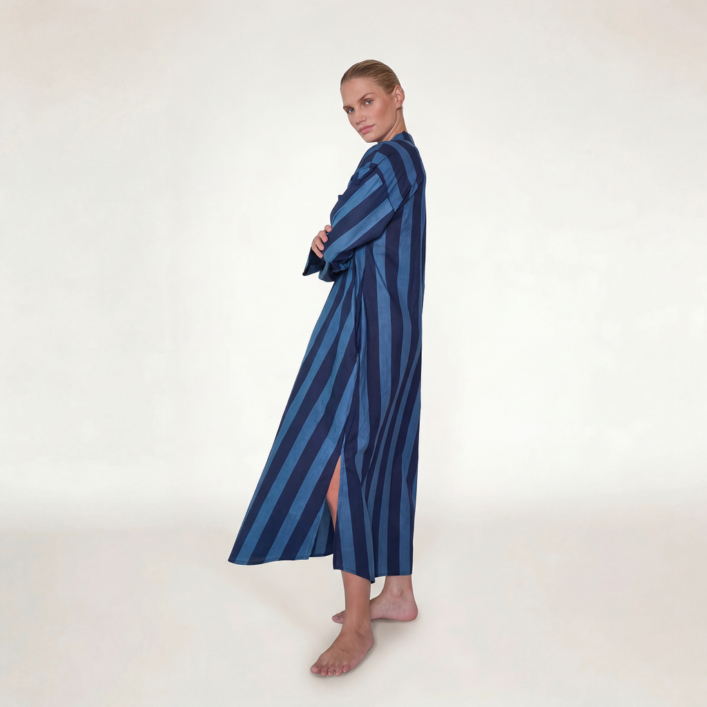 VESTIDO "STRIPES" AZUL