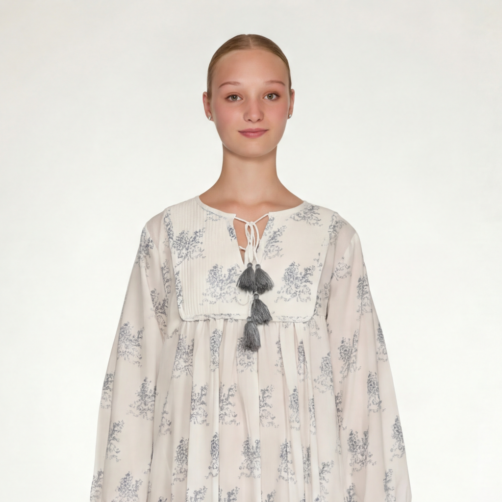 VESTIDO TOULOUSE CIELO