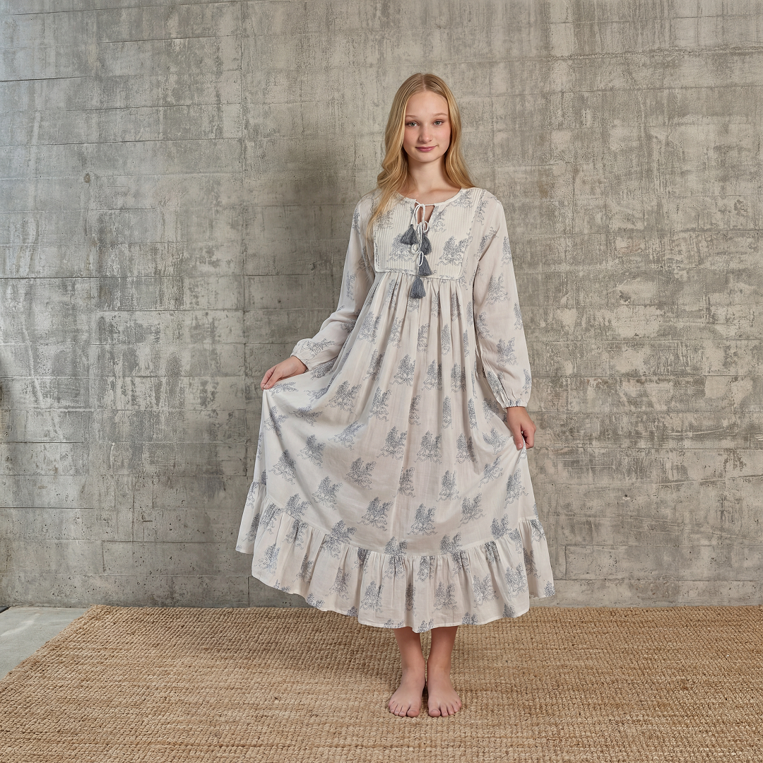 VESTIDO TOULOUSE CIELO