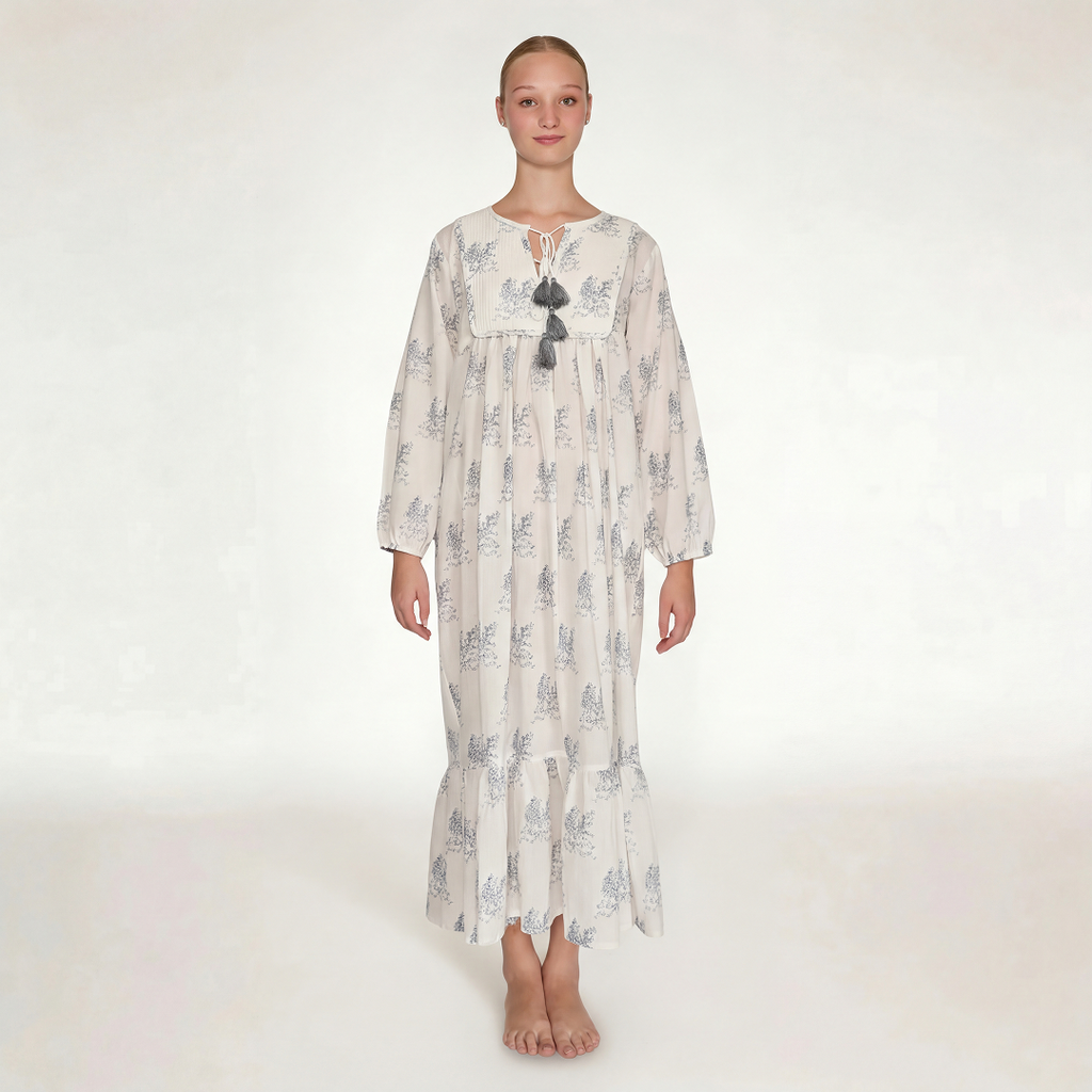 VESTIDO TOULOUSE CIELO