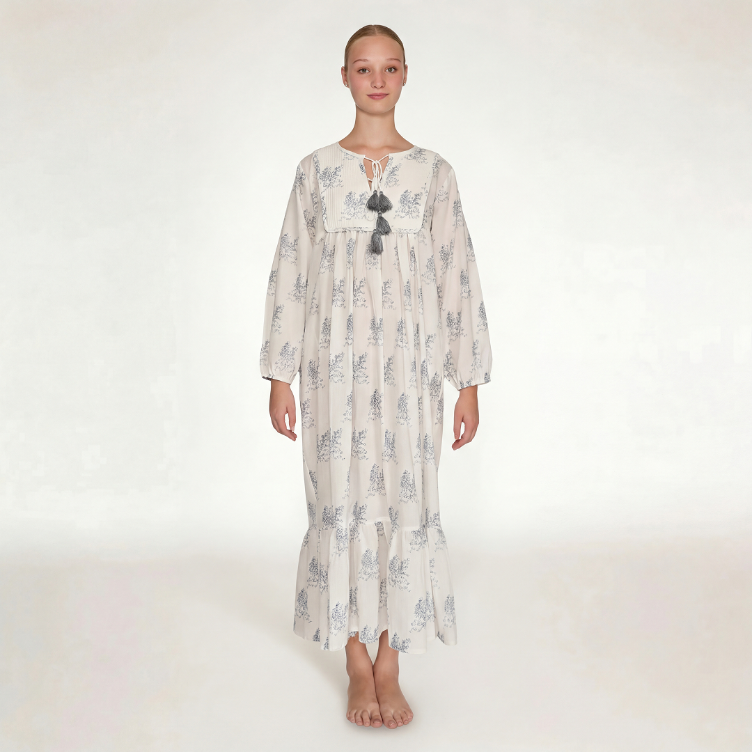 VESTIDO TOULOUSE CIELO